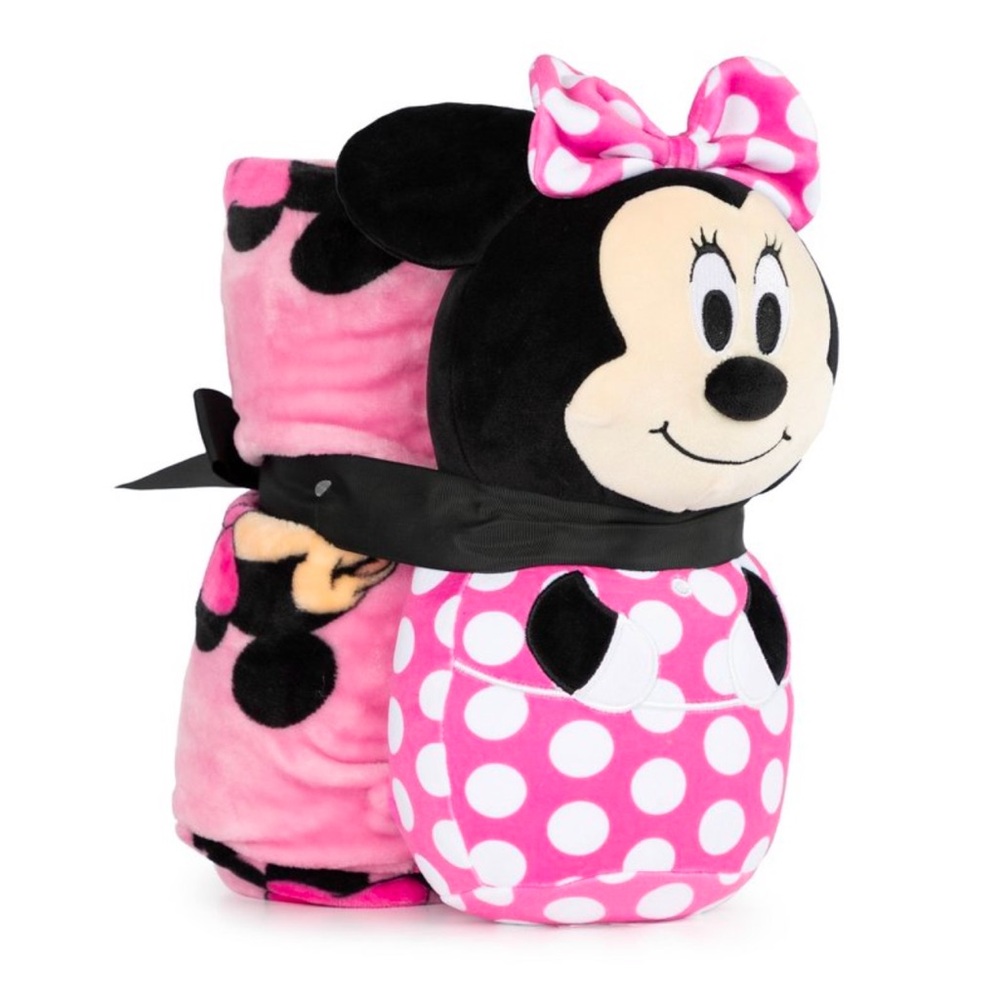 Minnie Mouse Pillow and Throw